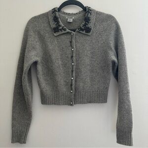 Airport wool sweater women’s size M Lamb wool and Rabbit Hair Blend Hong Kong